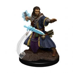 D&D ICONS OF THE REALMS: PREPAINTED MINIATURES -  MALE HUMAN WIZARD -  RPG MINIATURE PREPAINTED DUNGEONS & DRAGONS